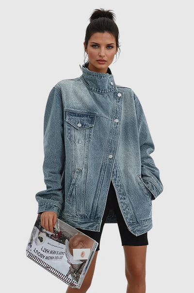 The Lydia Luxe™ Denim Jacket