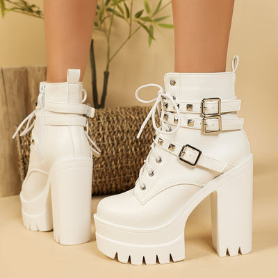 Dravelle – Chain Detail Boots