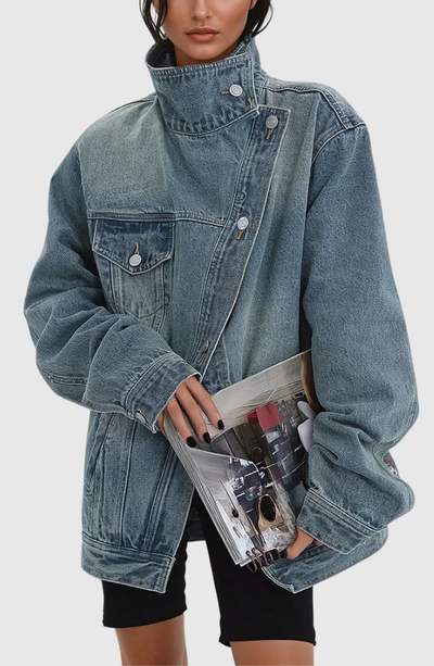 The Lydia Luxe™ Denim Jacket