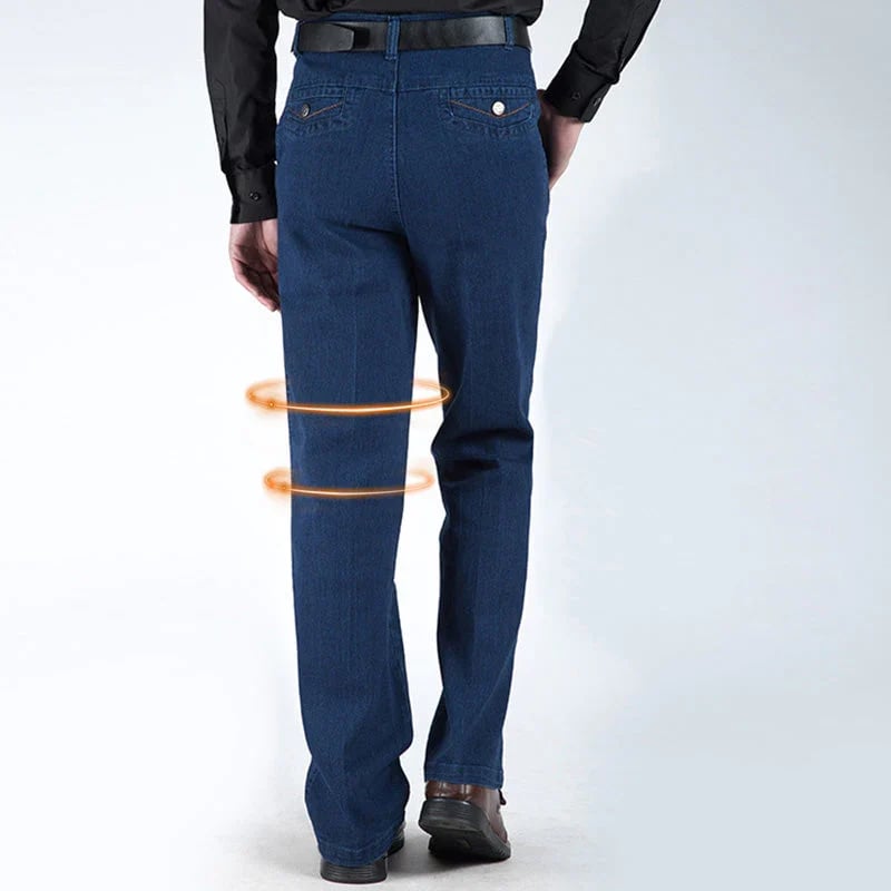 Noirden™ | High-Waist Straight Jeans for Men