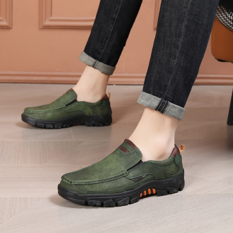 💥70% OFF💥Men's Slip-On Orthopedic Shoes Comfortable Wide Toe Arch Support Sneakers Relieve Foot and Protect Ankles