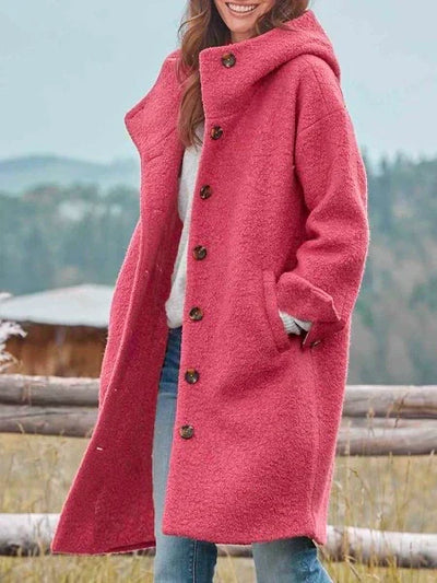 Liora Luxe Fleece Wrap Coat