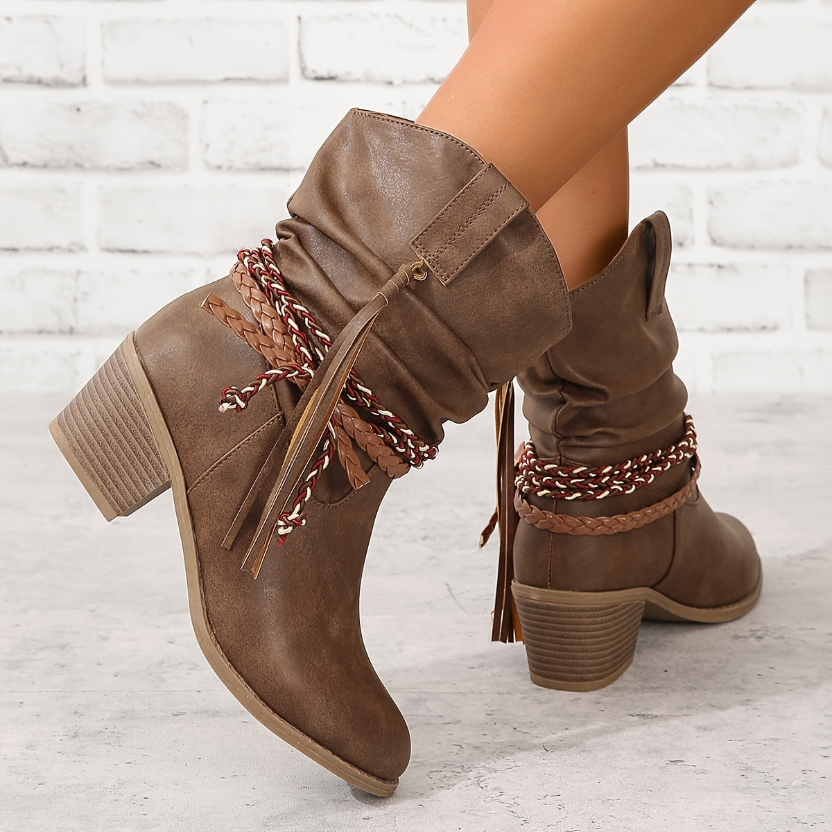 Trevina – Tassel Ankle Boots