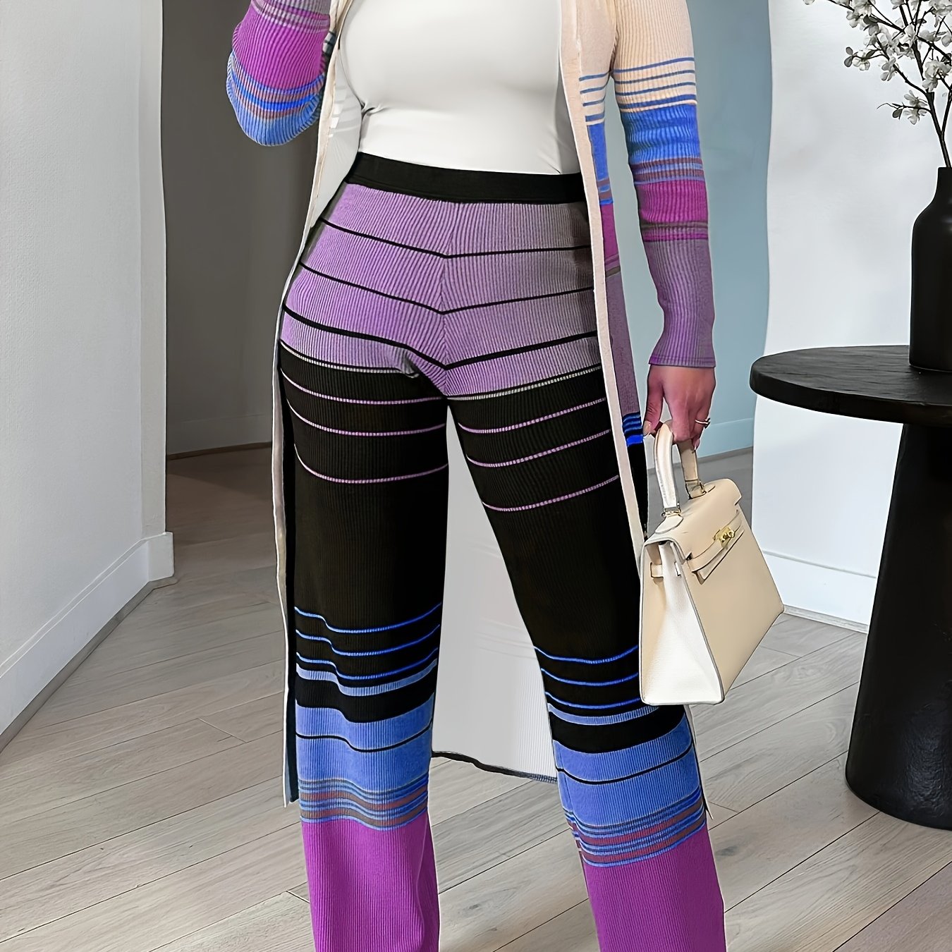 StripeEase™ Luxe Knit Set