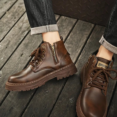 Ambrose™ | Elegant Casual Leather Boots