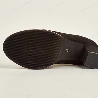 Brielle – Retro Lace-Up Heels