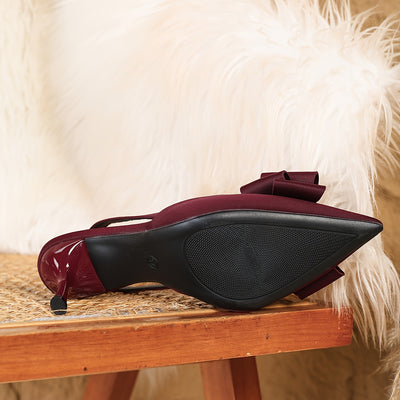 Elysette – Bow Stiletto Heels