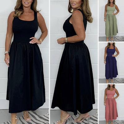 FlareGrace™ T‑Shirt Midi Dress