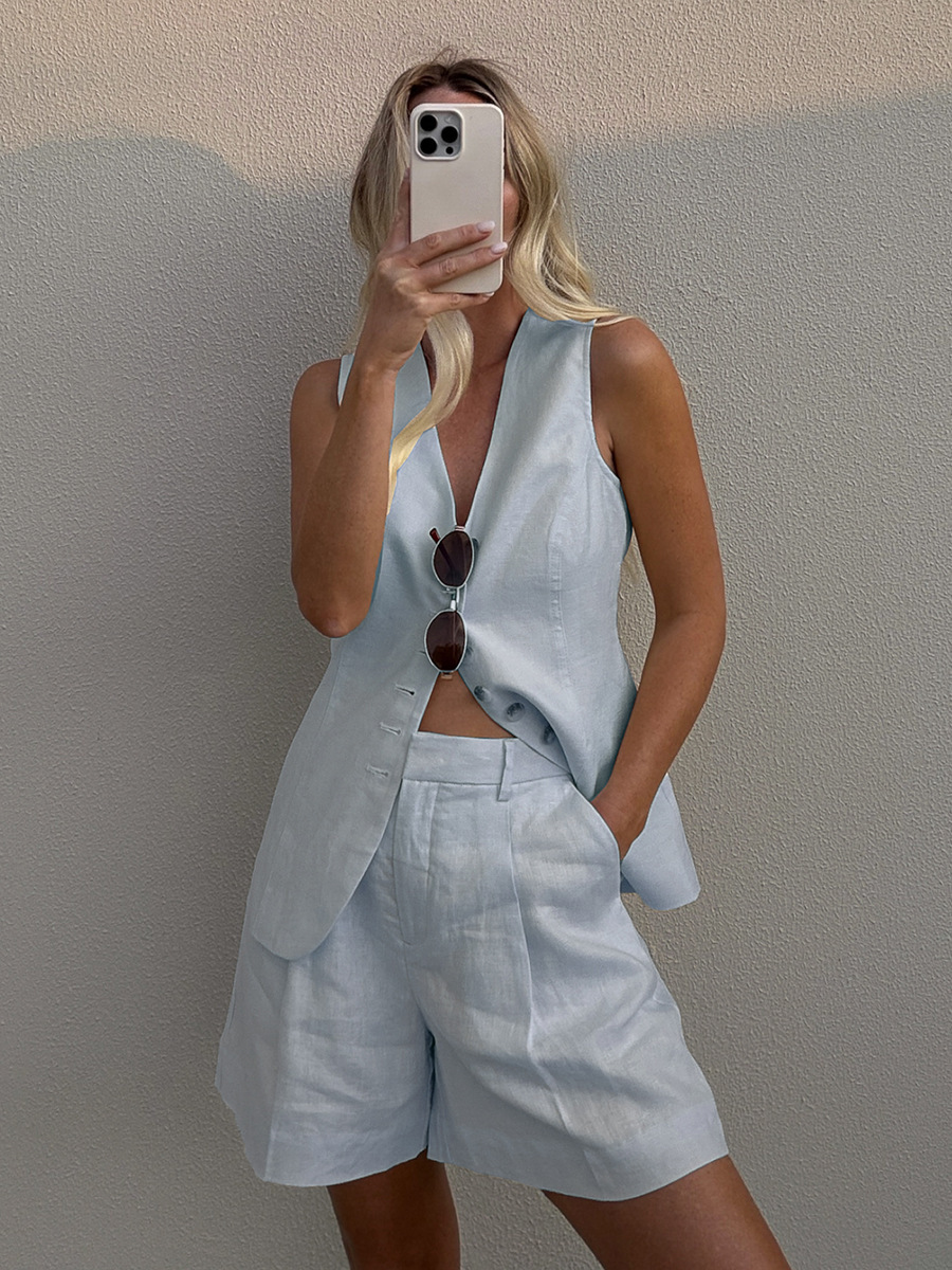 Linen Cozy Two Piece Set