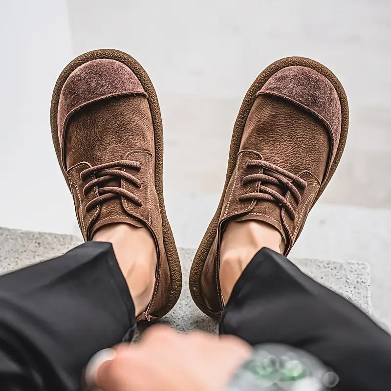 Santiago™ | Premium Orthopedic Cowhide Leather Shoes