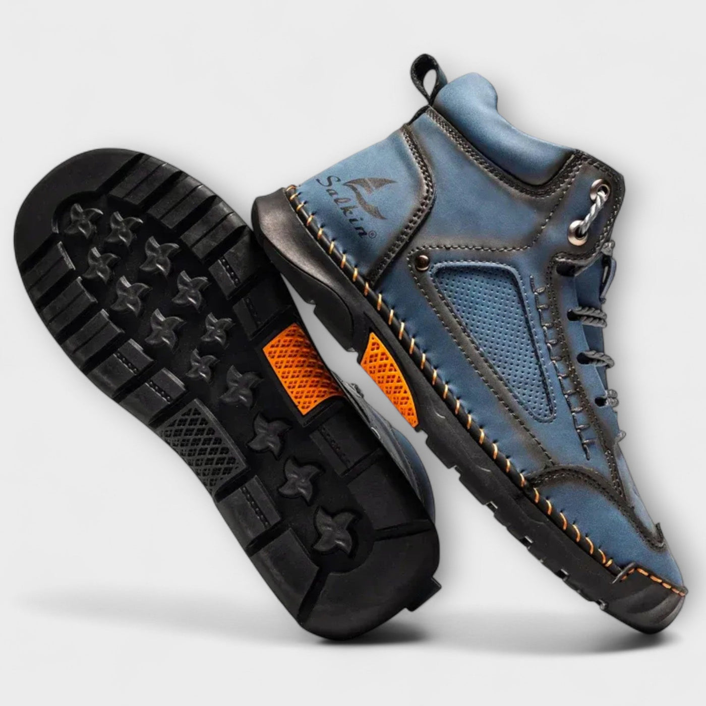 Savrani™ | Genuine Leather High-Top Shoes