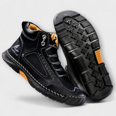 Savrani™ | Genuine Leather High-Top Shoes