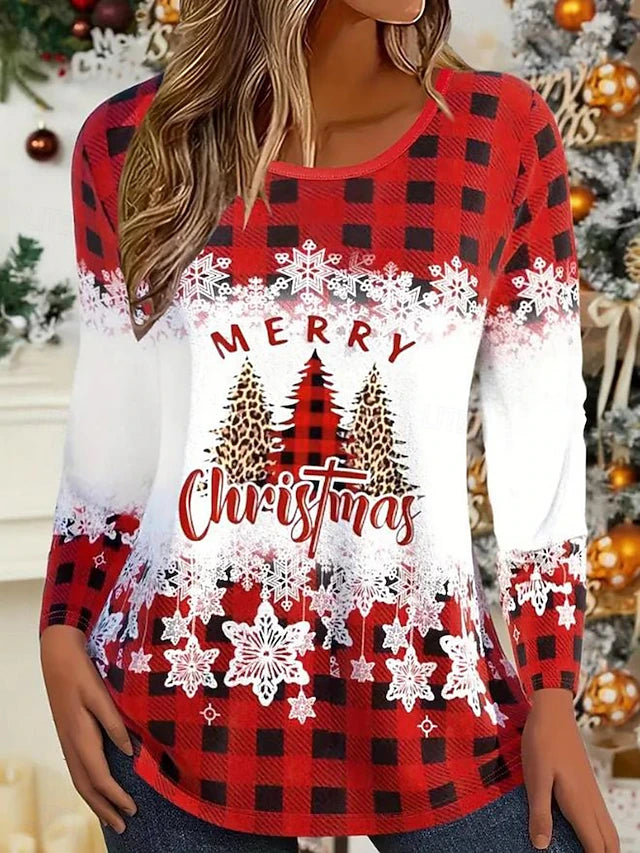 ClaraJoy™ | Vintage Christmas Long Sleeve T-Shirt