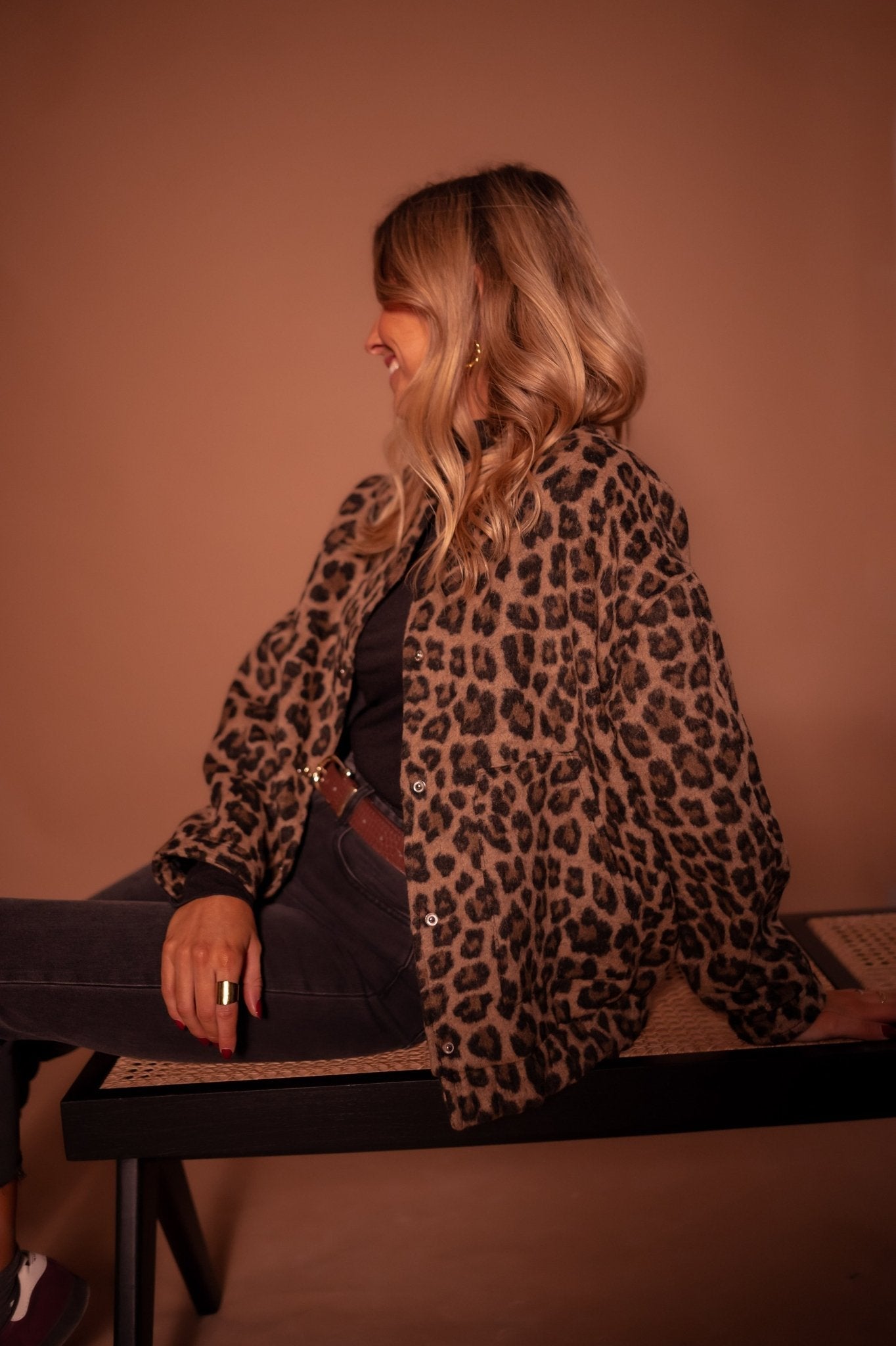 Selviera™ Bold Leopard Blazer