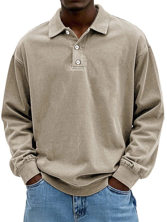 UrbanEase™ Long-Sleeve Polo