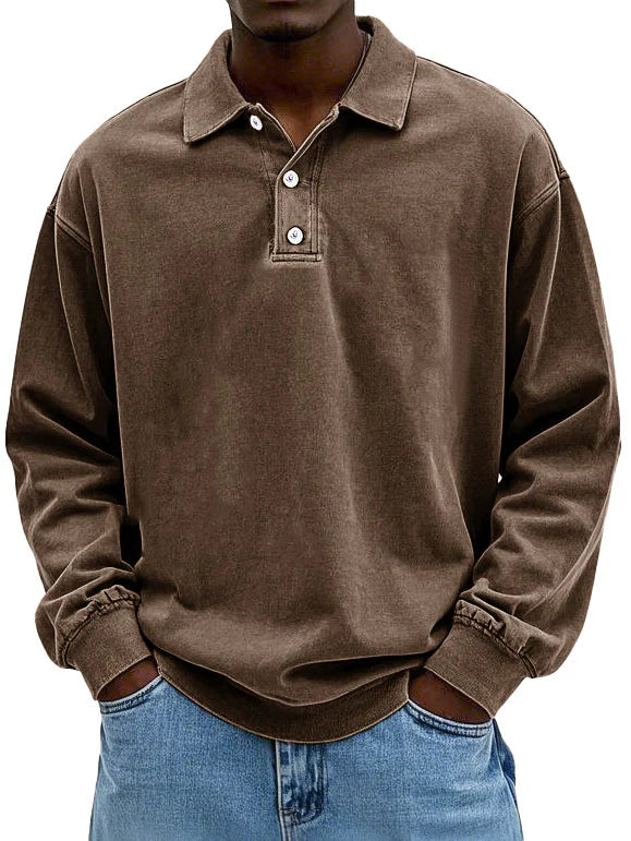 UrbanEase™ Long-Sleeve Polo