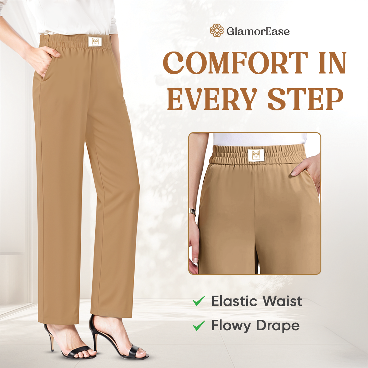 GlamorEase – Perfect Drape Pants