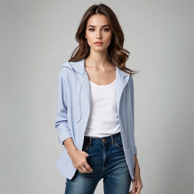 Elvøra™ | Luxurious Hoodie Blouse