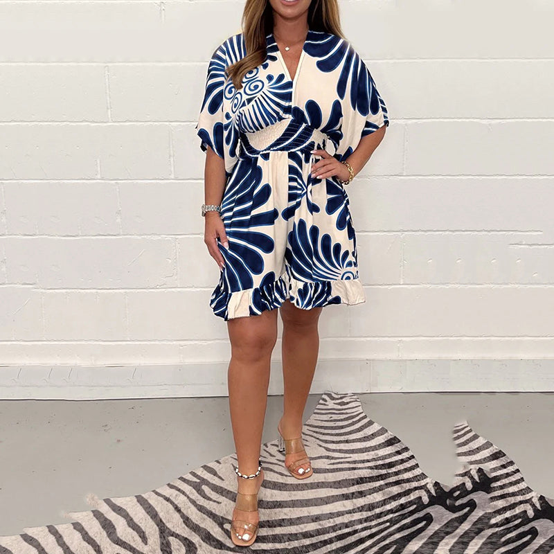 Florévia™ | Women’s Botanical Print Jumpsuit