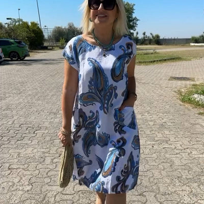 PaisleyWander™ Pocket Dress
