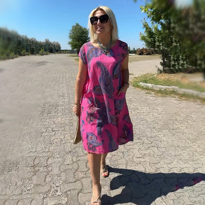 PaisleyWander™ Pocket Dress
