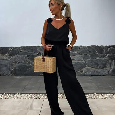 SolsticeEase™ Sleeveless Jumpsuit