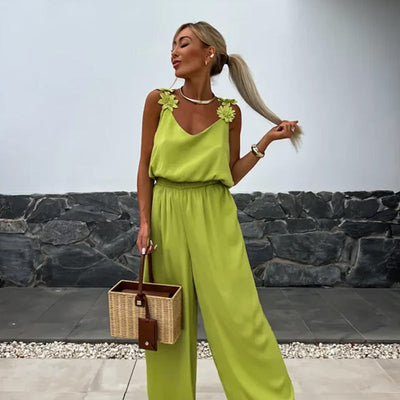SolsticeEase™ Sleeveless Jumpsuit