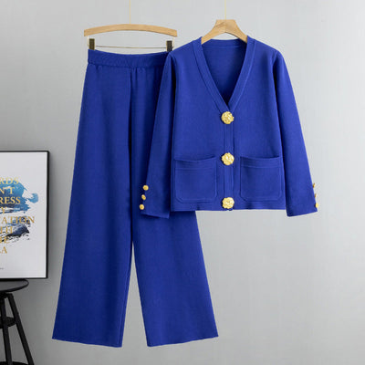 CozieChic™ Knit Two-Piece Lounge Set