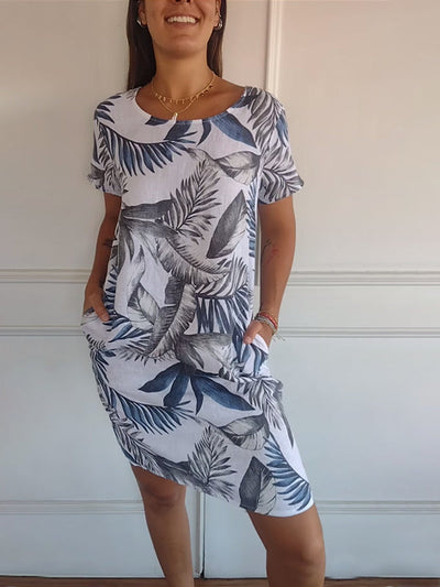 Pockette Print™ Midi Dress
