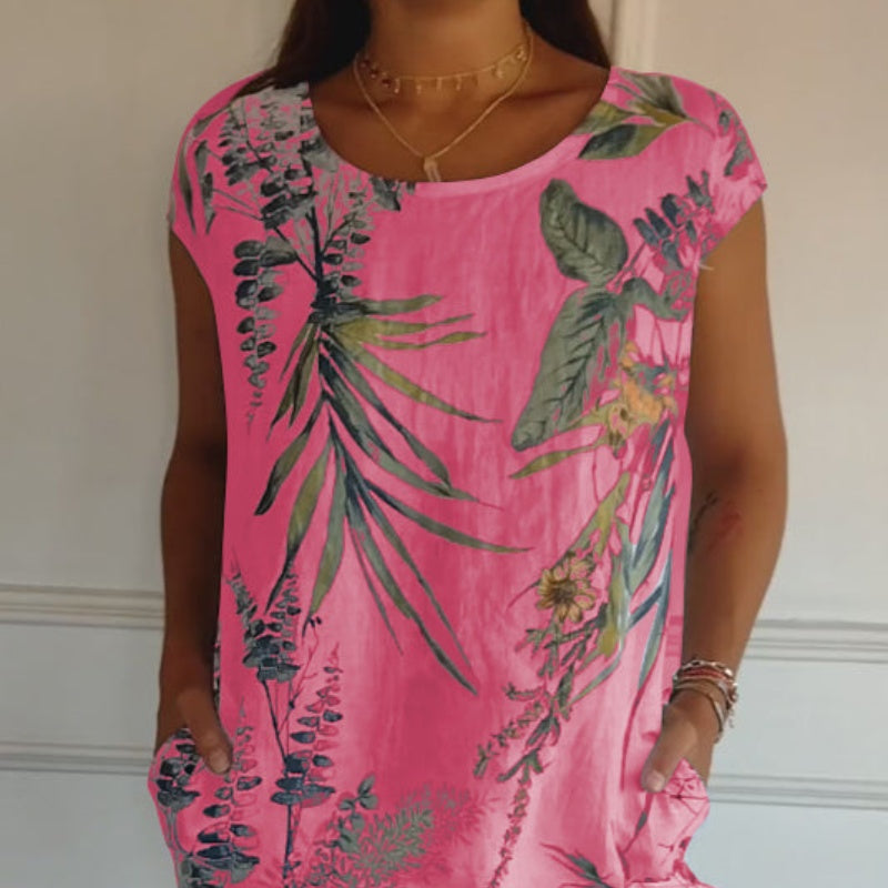 Pockette Print™ Midi Dress