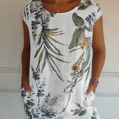 Pockette Print™ Midi Dress