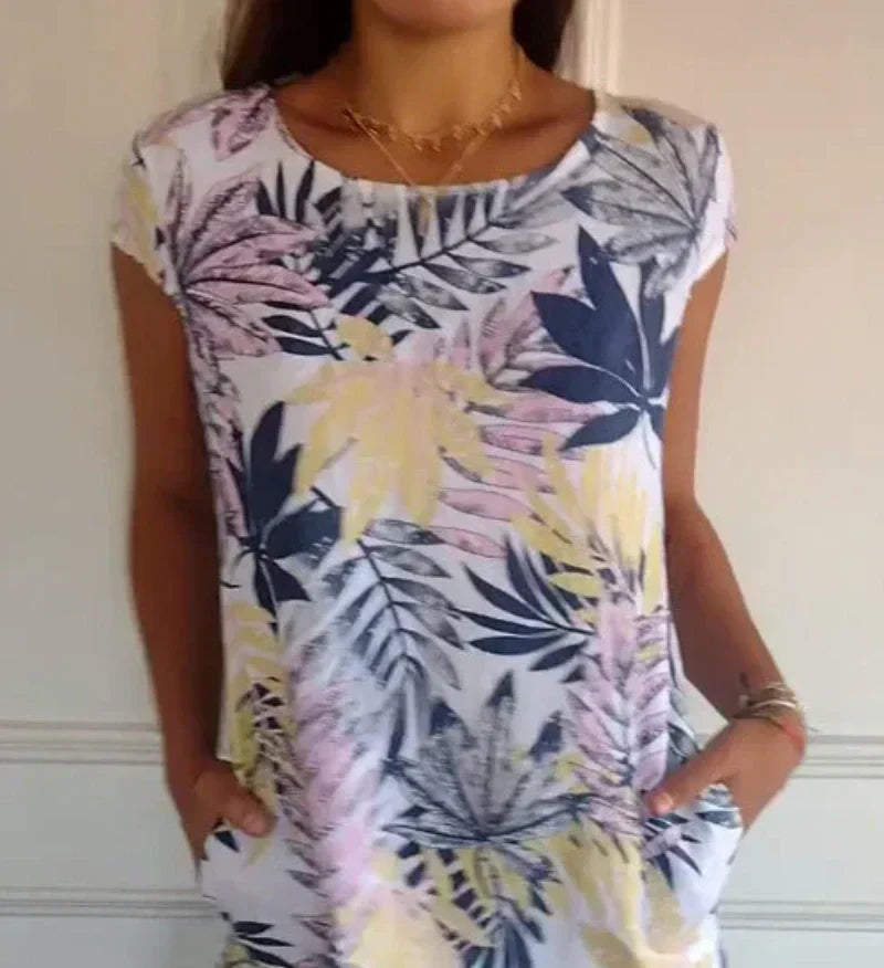 Pockette Print™ Midi Dress