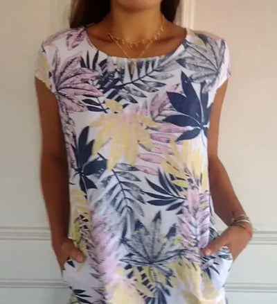 Pockette Print™ Midi Dress