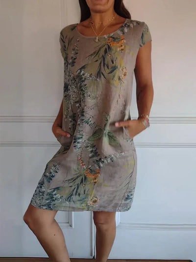 Pockette Print™ Midi Dress
