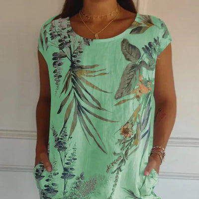 Pockette Print™ Midi Dress