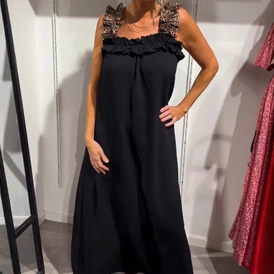 Aurelia – Casual Sleeveless Maxi Dress with Pockets