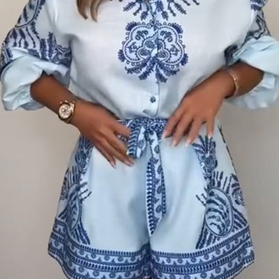 Solara Luxe™ Embroidered Co-Ord Set