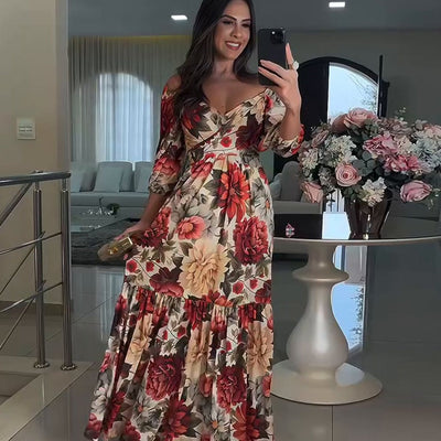 BlossomAura™ Maxi Dress