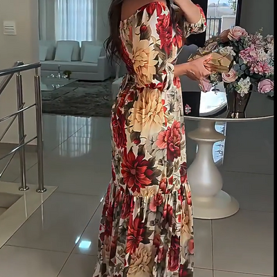 BlossomAura™ Maxi Dress