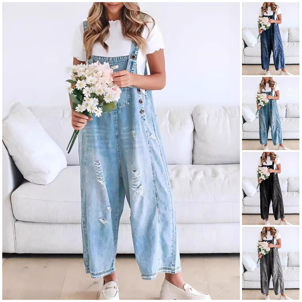 Sunset Meadow™ Denim Overalls