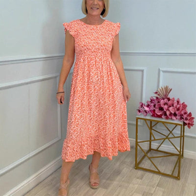 BohoRuffle™ Midi Dress