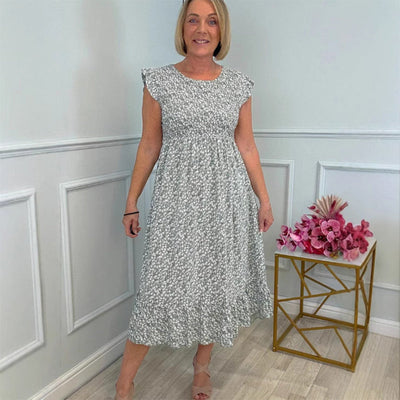 BohoRuffle™ Midi Dress
