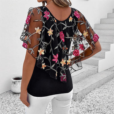 PatchMuse™ Printed Mesh Shirt