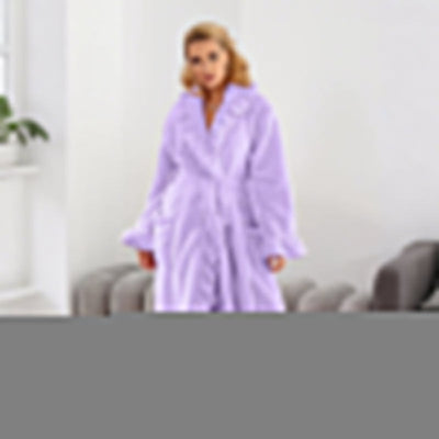 Serenya – Fluffy Bathrobe