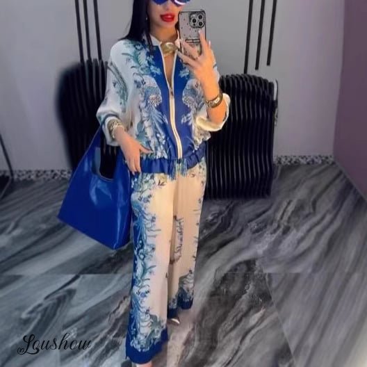 Esméra™ | Elegant V-Neck Two-Piece Dress Set