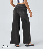 Ardenelle™ | Super Stretch High-Waisted Wide-Leg Jeans