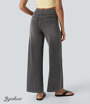 Ardenelle™ | Super Stretch High-Waisted Wide-Leg Jeans