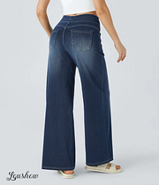 Ardenelle™ | Super Stretch High-Waisted Wide-Leg Jeans