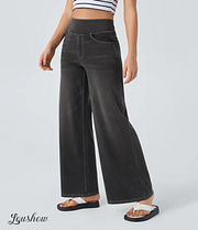Ardenelle™ | Super Stretch High-Waisted Wide-Leg Jeans