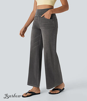 Ardenelle™ | Super Stretch High-Waisted Wide-Leg Jeans
